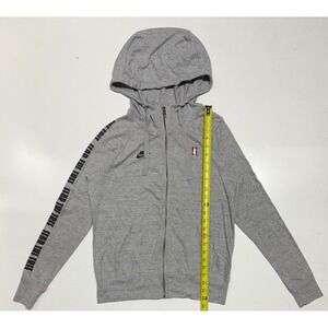 Nike Stanford Cardinal Full‎ Zip Hoodie Women's Medium Gray Sweatshirt